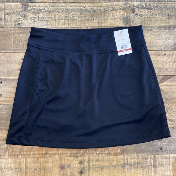 Lady Hogan Pants - Lady Ben Hogan Golf/Tennis Active Skort Skirt Women's Size 8/10 Black Pockets